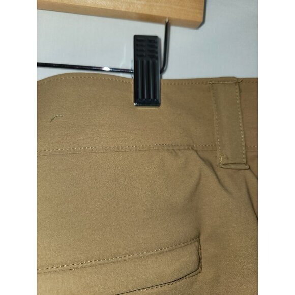 Orvis Cargo Shorts Mens Size 38 Camel Tan Pockets Performance Pre-Owned - Picture 8 of 14